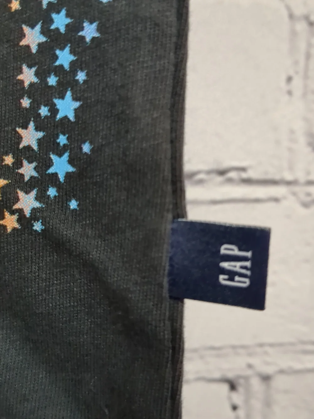 GAP Kids Black Logo Tee